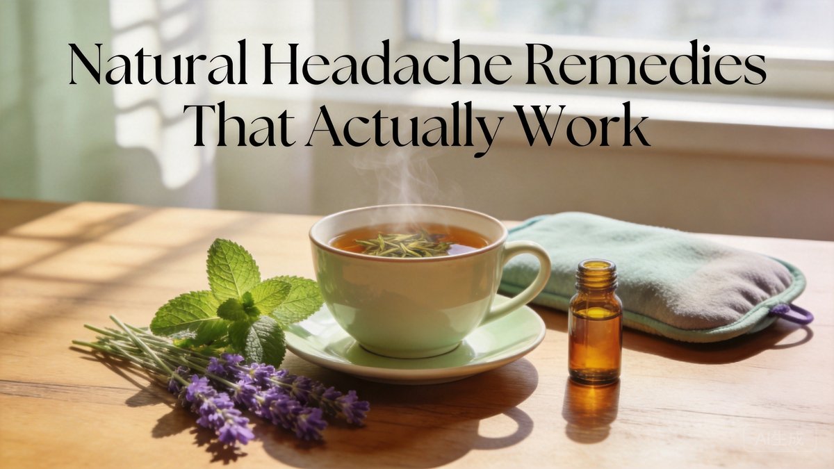 Natural Headache Remedies That Actually Work