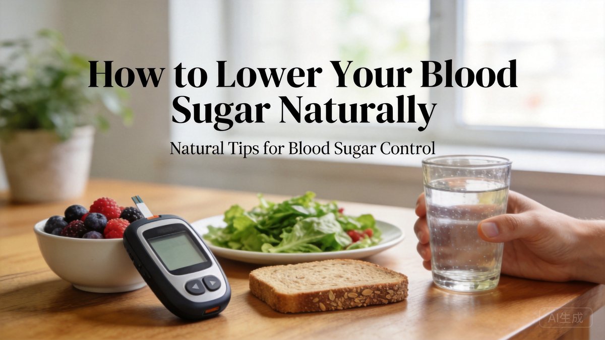 How to Lower Your Blood Sugar Naturally