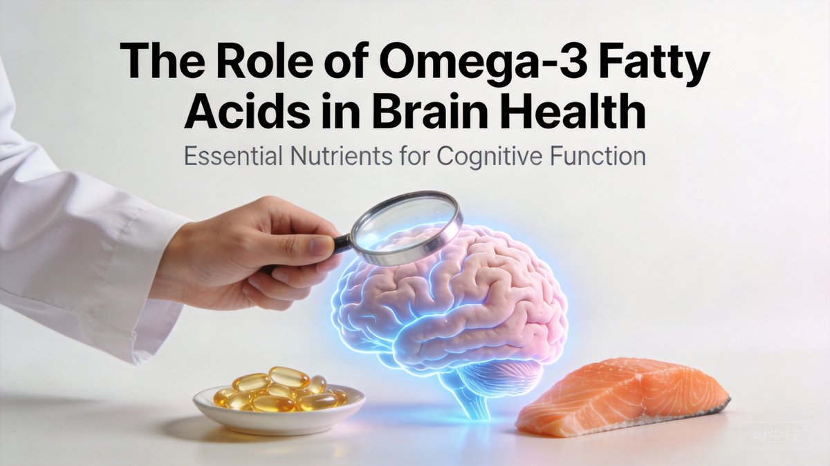 The Role of Omega-3 Fatty Acids in Brain Health