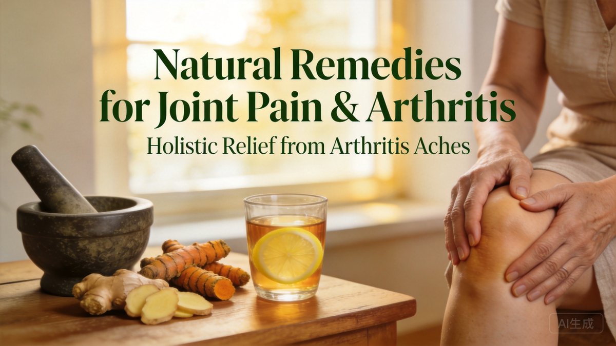 Natural Remedies for Joint Pain and Arthritis