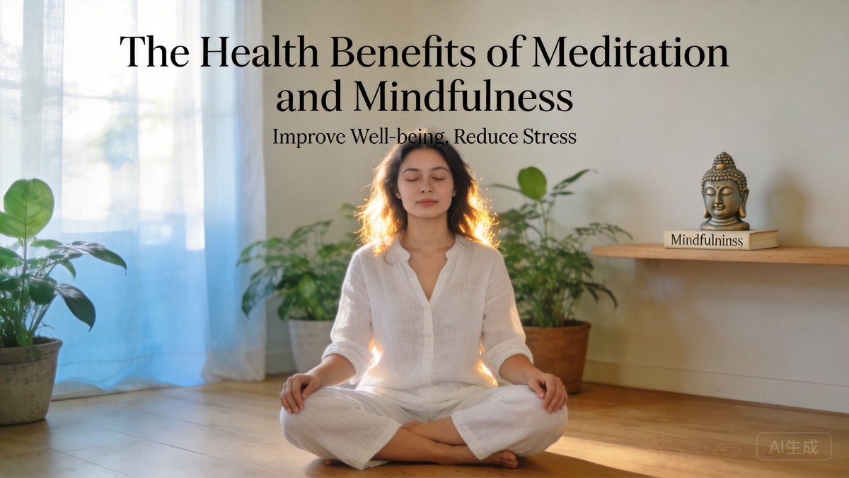 The Health Benefits of Meditation and Mindfulness