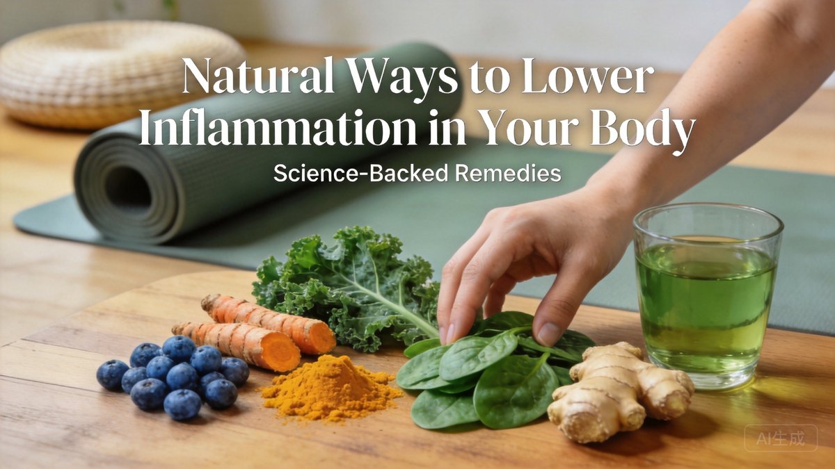 Natural Ways to Lower Inflammation in Your Body