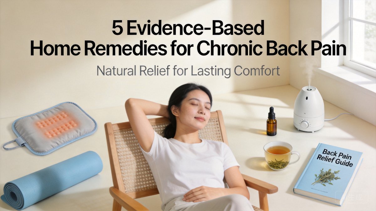 5 Evidence-Based Home Remedies for Chronic Back Pain