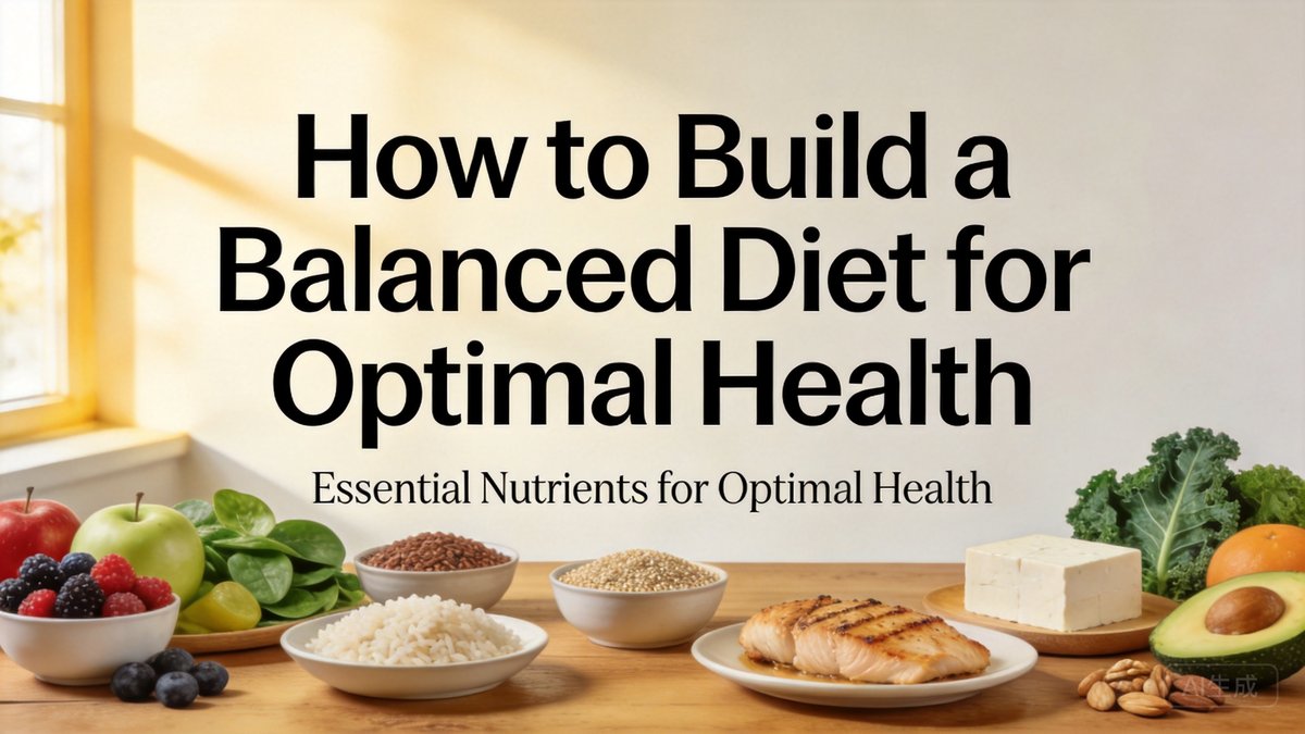 How to Build a Balanced Diet for Optimal Health